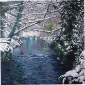 Mells Winter River